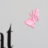 Birthday Card, Heart, Great Grandma happy birthday, fabric butterfly Embellished