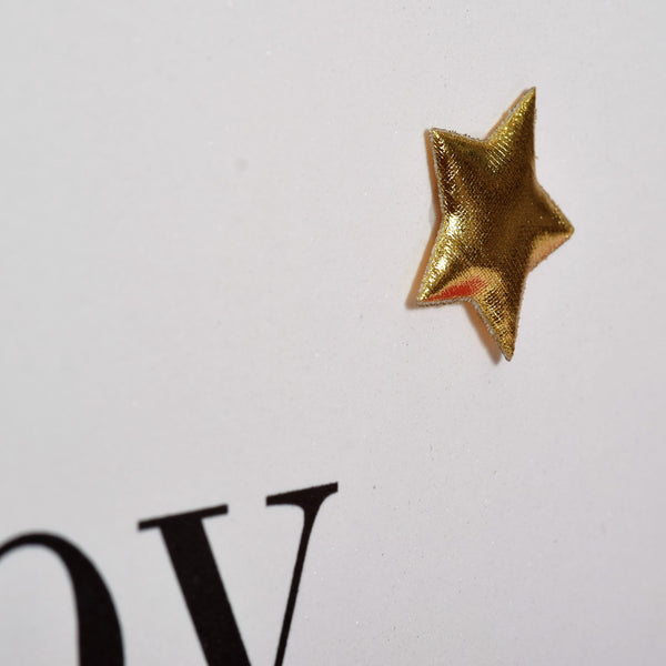 Birthday Card, Hearts, Happy Birthday, padded star embellished