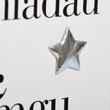 Welsh Congratulations Grandparents Card, Tadcu & Mamgu, padded star embellished