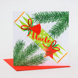 Christmas Card, Cracker, Uncle, Happy Christmas, Tassel Embellished