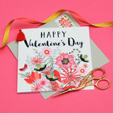 Valentine's Day Card, Heart of Hearts, Embellished with a colourful tassel