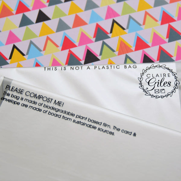 First Class Degree Congratulations Card, Embellished with a colourful tassel