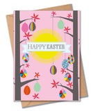 Easter Card, Forest of Easter Eggs, Happy Easter