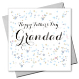 Father's Day Card, Blue Dots, Happy Father's Day, Grandad