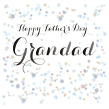 Father's Day Card, Blue Dots, Happy Father's Day, Grandad