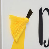 Father's Day Greeting Card, Top Banana Dad, Embellished with a colourful tassel