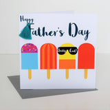 Father's Day Card, Ice Pops, Daddy Cool, Tassel Embellished