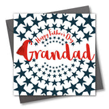 Father's Day Card, Stars, Happy Father's Day, Grandad, Tassel Embellished