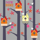 New Home Card, Bird Houses, New Home