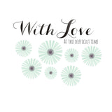 Sympathy, Sorry, Thinking of you Card, Flowers, With Love