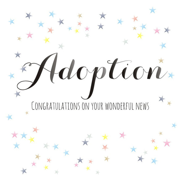 Baby Card, Dots, Adoption, Congratulations on your Wonderful News