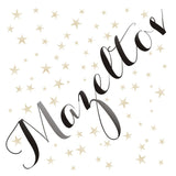 Religious Occassions Card, Golden Stars, Mazel Tov