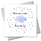 Get Well Card, Poorly Cloud, Under the Weather, Get Well Soon