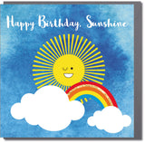 Birthday Card, Rainbow, Happy Birthday