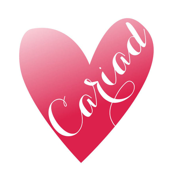 Welsh General Card Card, Heart, Love, Cariad