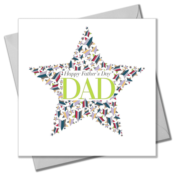 Father's Day Card, Dad in a Star