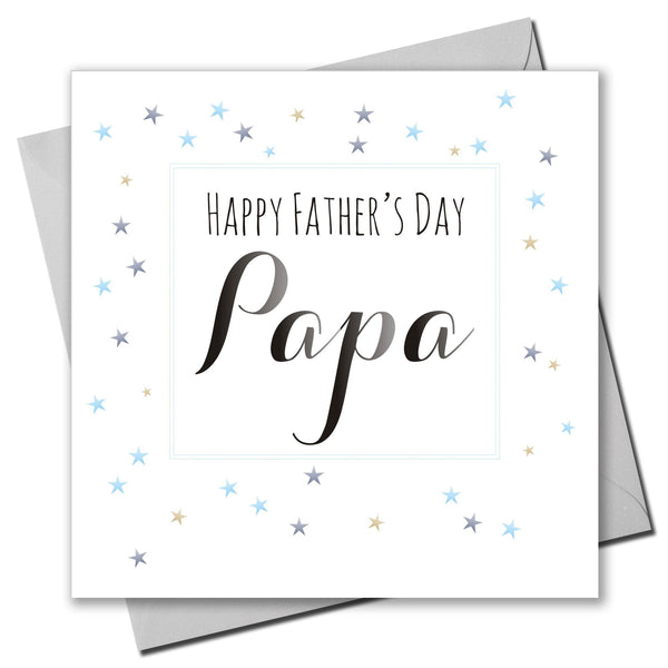 Father's Day Card, Stars, Happy Father's Day, Papa