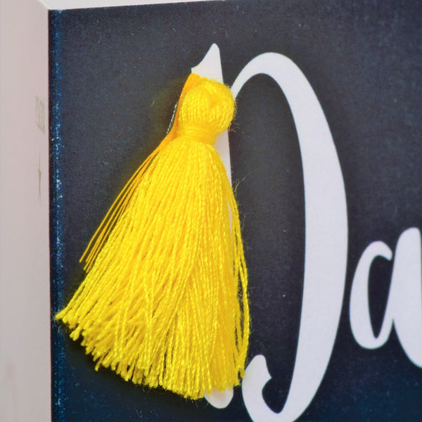Father's Day Greeting Card, Dab Dad, Embellished with a colourful tassel