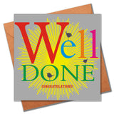 Congratulations Card, Bird and Sun, Well Done