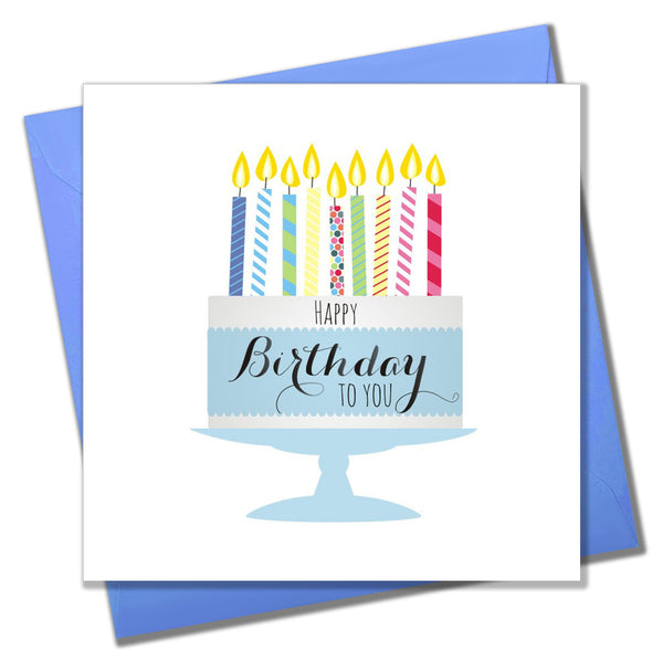 Birthday Card, Beautiful Birthday Cake, Happy Birthday To You