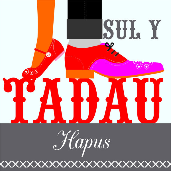 Welsh Father's Day Card, Sul y Tadau Hapus, Multi-Coloured Shoes